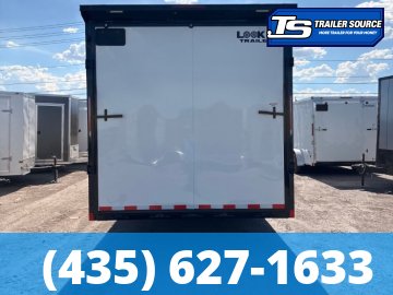8.5x28 Look Element SE Enclosed Cargo Trailer - 7'6" Interior - 14K GVWR - .080 PolyCor, Alloy Wheels, D-Rings