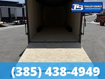 8.5x24 Look ST DLX Enclosed Cargo Trailer - 7'0" Interior - 10K GVWR - .080 PolyCor, 16" Cross Member Upgrade, Black Out Package