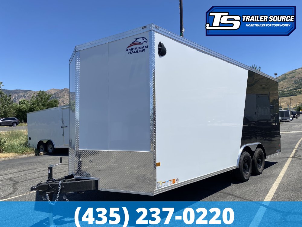 8.5x20 American Hauler Night Hawk Enclosed Cargo