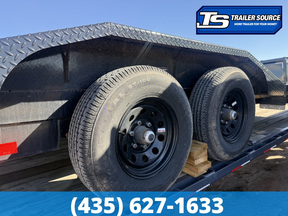 8.5x22 Iron Bull ETB Flatbed Car Hauler