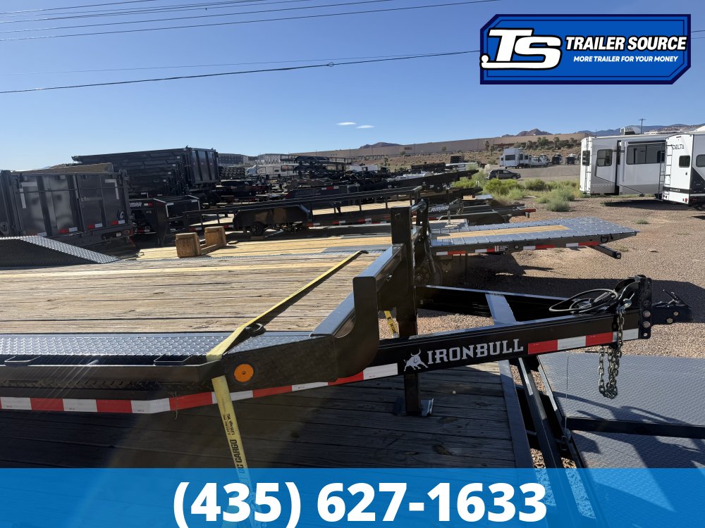 8.5x22 Iron Bull ETB Flatbed Car Hauler