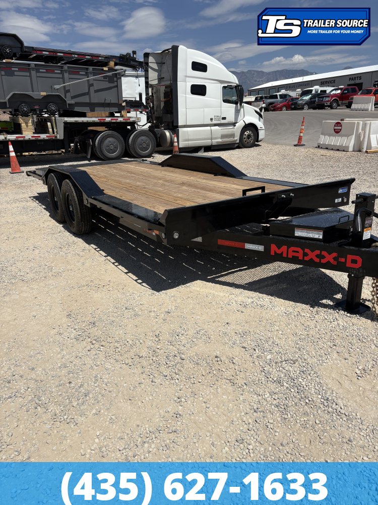 8.5x20 Maxx-D T6X Wide Body w/ Drive Over Fenders Power Tilt Trailer - 14K GVWR - 14 Ply Tires