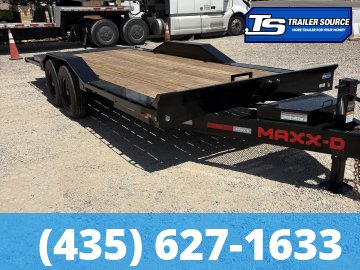 8.5x20 Maxx-D T6X Wide Body w/ Drive Over Fenders Power Tilt Trailer - 14K GVWR - 14 Ply Tires