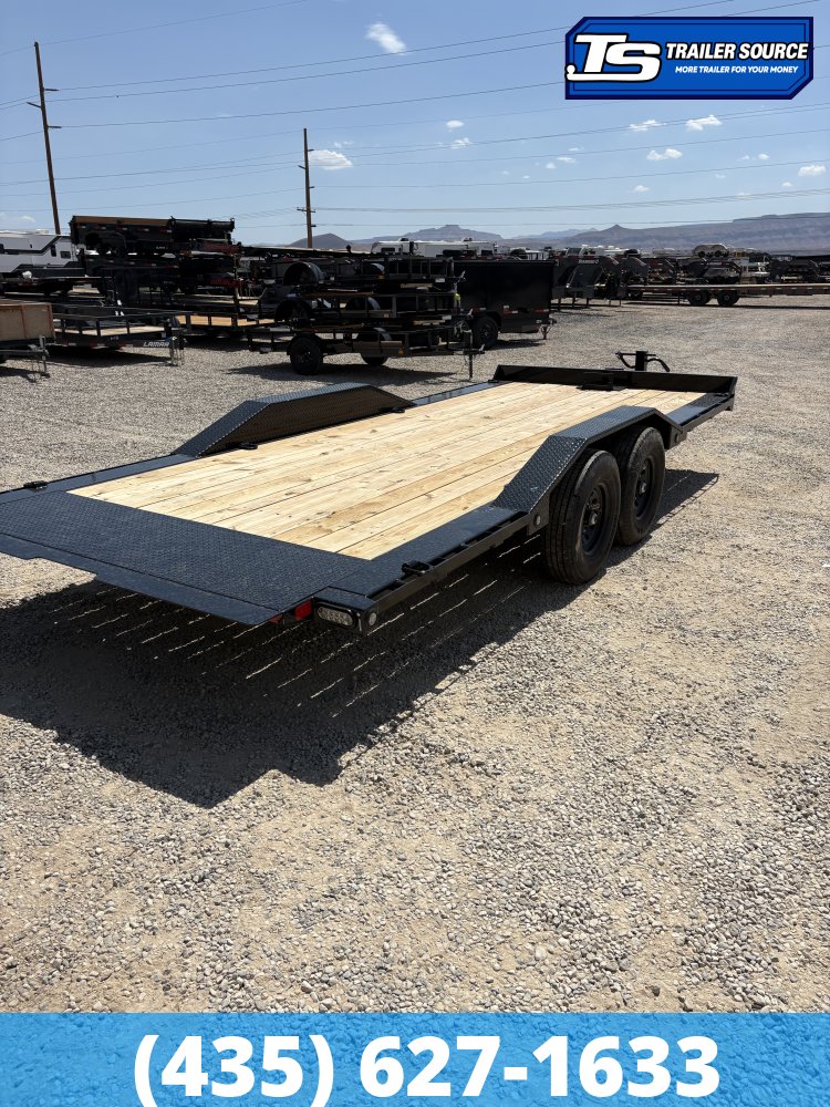 8.5x20 Maxx-D T6X Wide Body w/ Drive Over Fenders Power Tilt Trailer - 14K GVWR - 14 Ply Tires