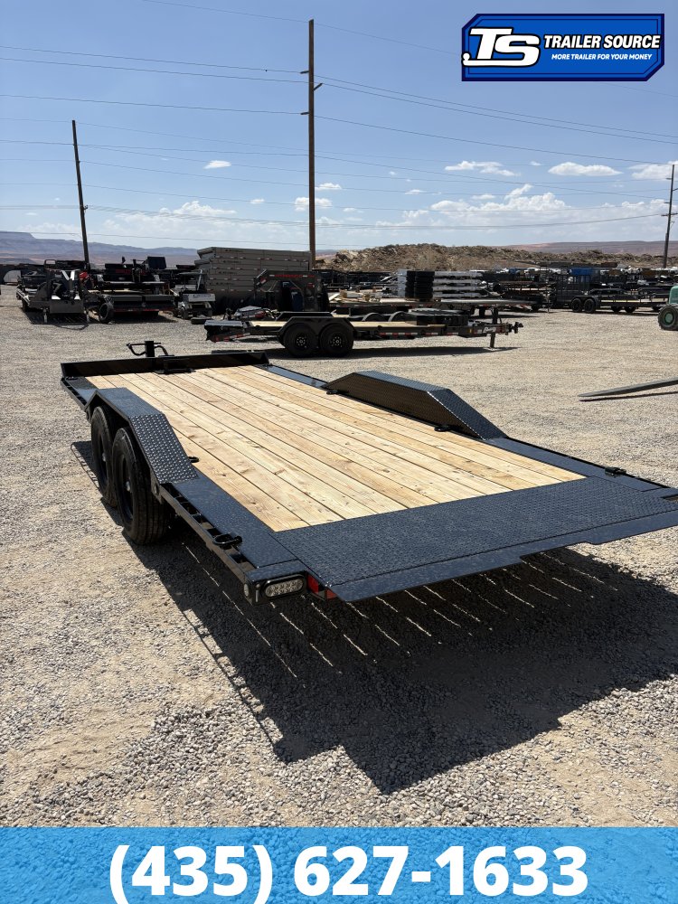 8.5x20 Maxx-D T6X Wide Body w/ Drive Over Fenders Power Tilt Trailer - 14K GVWR - 14 Ply Tires