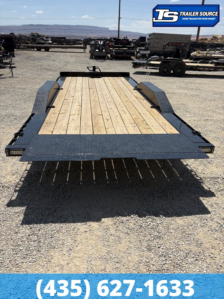 8.5x20 Maxx-D T6X Wide Body w/ Drive Over Fenders Power Tilt Trailer - 14K GVWR - 14 Ply Tires