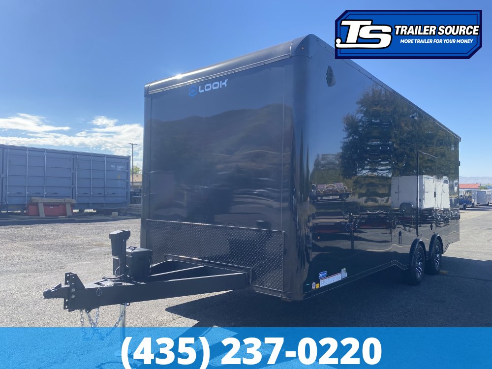8.5x24 Look Vision Circuit Edition Enclosed Race Car Hauler