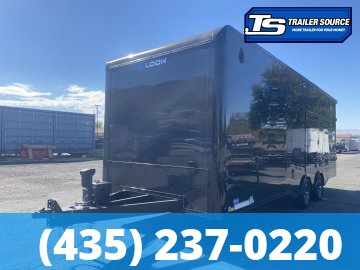 8.5x24 Look Vision Circuit Edition Enclosed Race Car Hauler