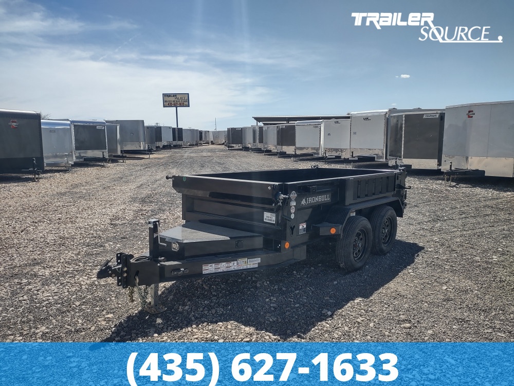 5x10 Iron Bull DTB 18" Sides 7K Dump Trailer