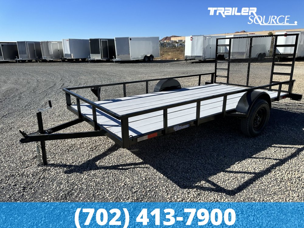 7x14 7 Sons Single Axle Utility