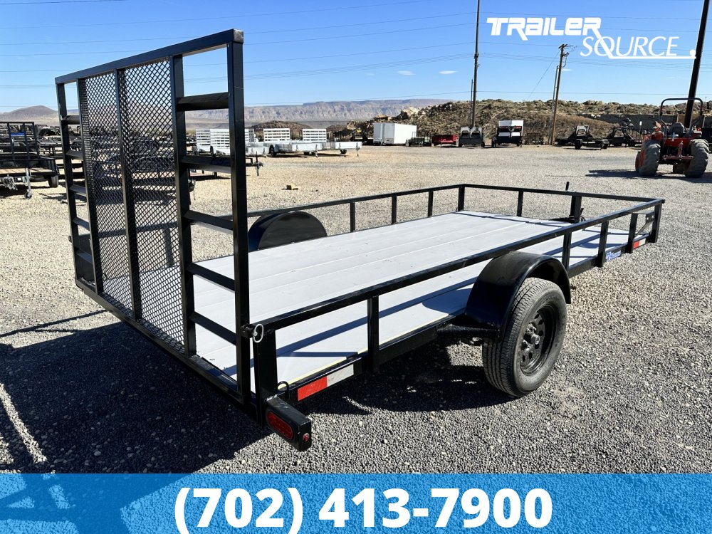 7x14 7 Sons Single Axle Utility