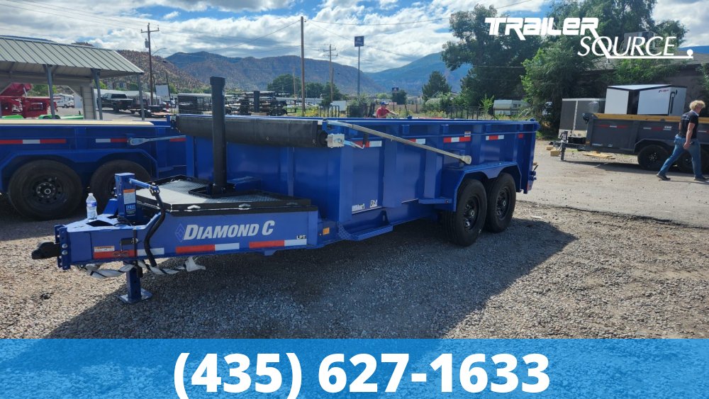7x14 Diamond C LPT 15K 32" Sides Dump