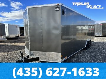 8.5x24 Wells Cargo Fast Trac Deluxe 7'0" Interior 10K Tandem Axle Enclosed Cargo