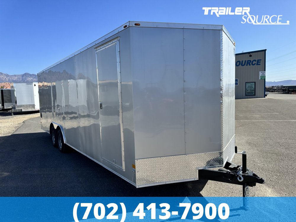 8.5x24 Wells Cargo Fast Trac Deluxe 7'0" Interior 10K Tandem Axle Enclosed Cargo