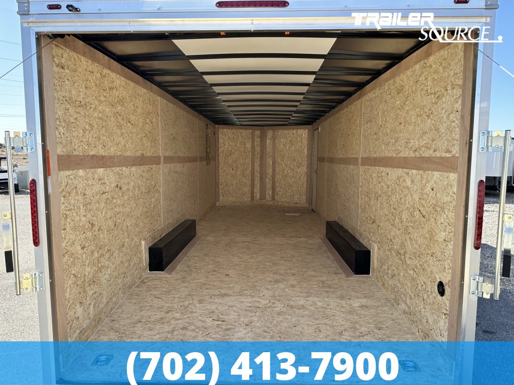 8.5x24 Wells Cargo Fast Trac Deluxe 7'0" Interior 10K Tandem Axle Enclosed Cargo