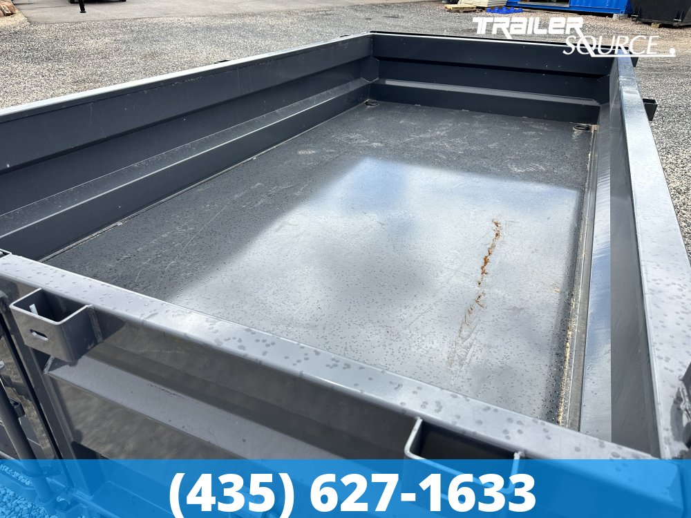 7x14 Iron Bull DWB 24" Sides 15K Dump Trailer