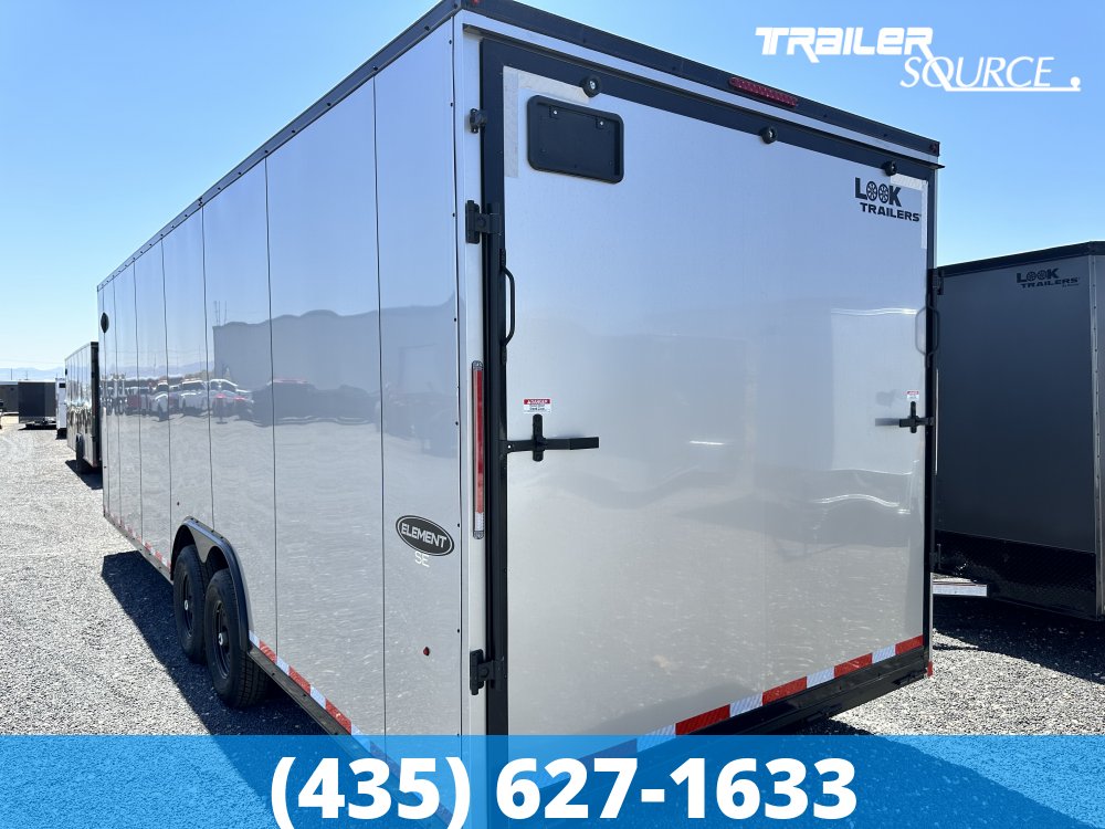 8.5x26 Look Element SE 7'6" Interior 14K Tandem Axle Enclosed Cargo