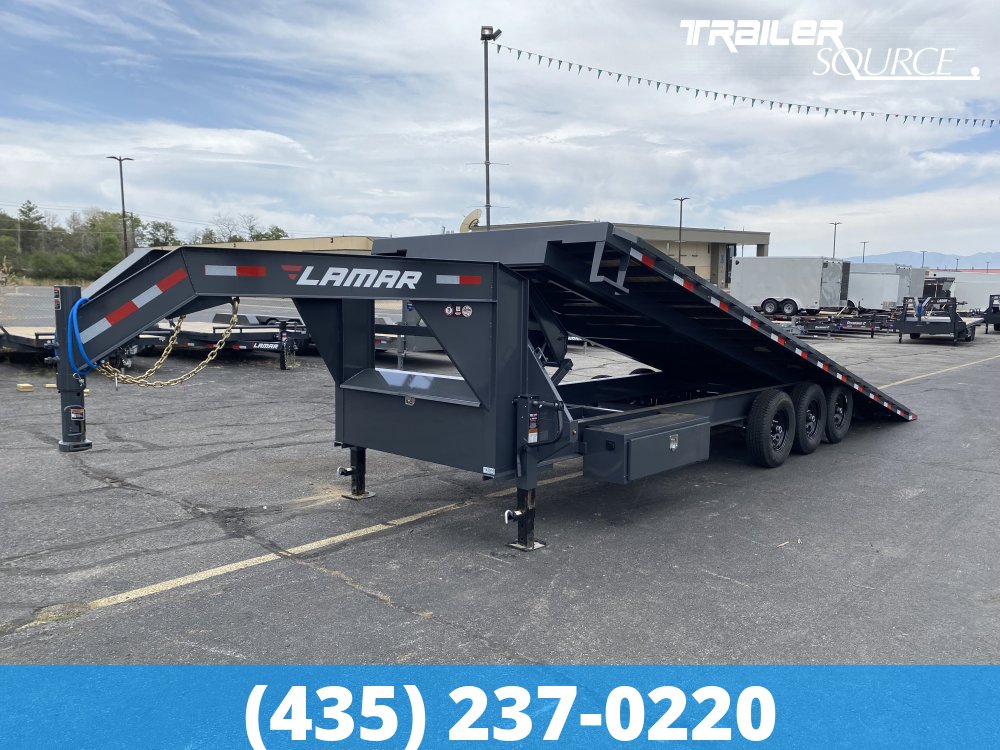8.5x26 Lamar FA 21K Gooseneck Deckover Tilt
