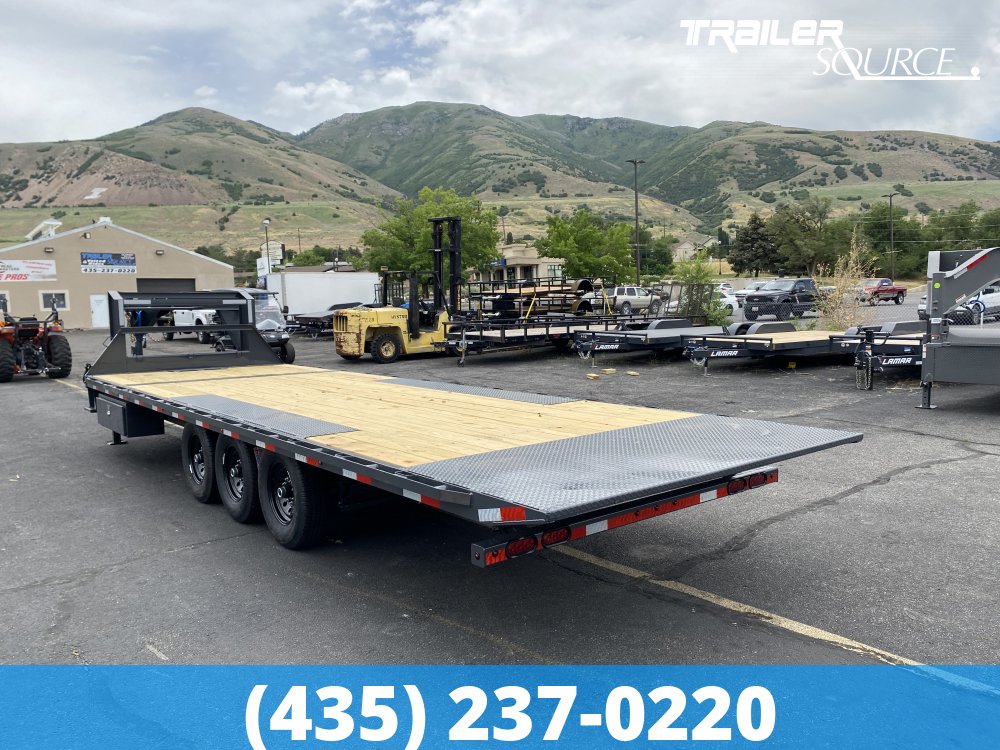 8.5x26 Lamar FA 21K Gooseneck Deckover Tilt