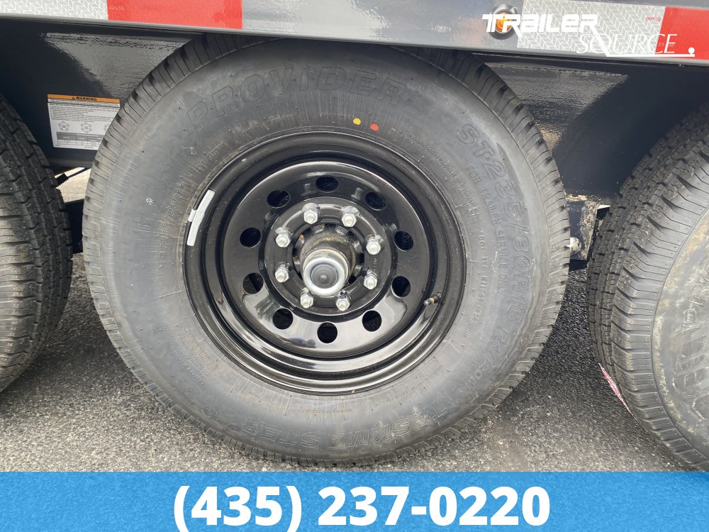 8.5x26 Lamar FA 21K Gooseneck Deckover Tilt