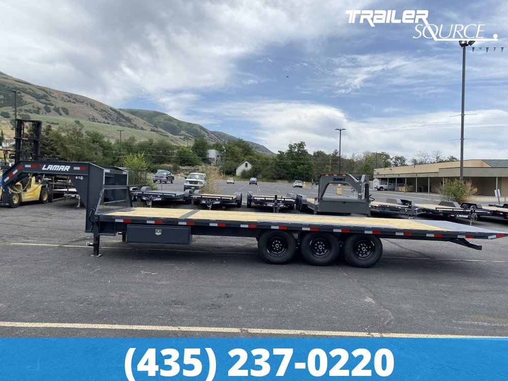 8.5x26 Lamar FA 21K Gooseneck Deckover Tilt