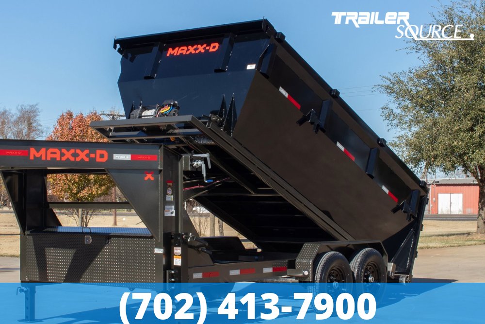 14' Maxx-D Roll Off Dumpster Bin