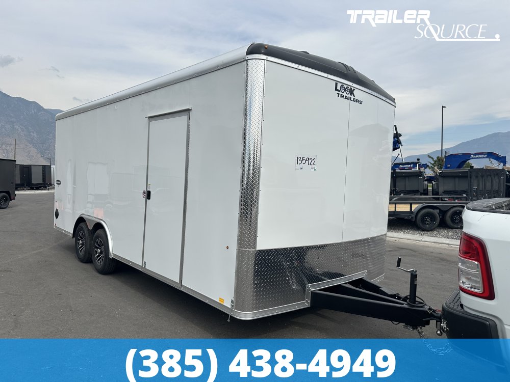8.5x20 Look Element SE 7'6" Interior 10K Tandem Axle Enclosed Cargo