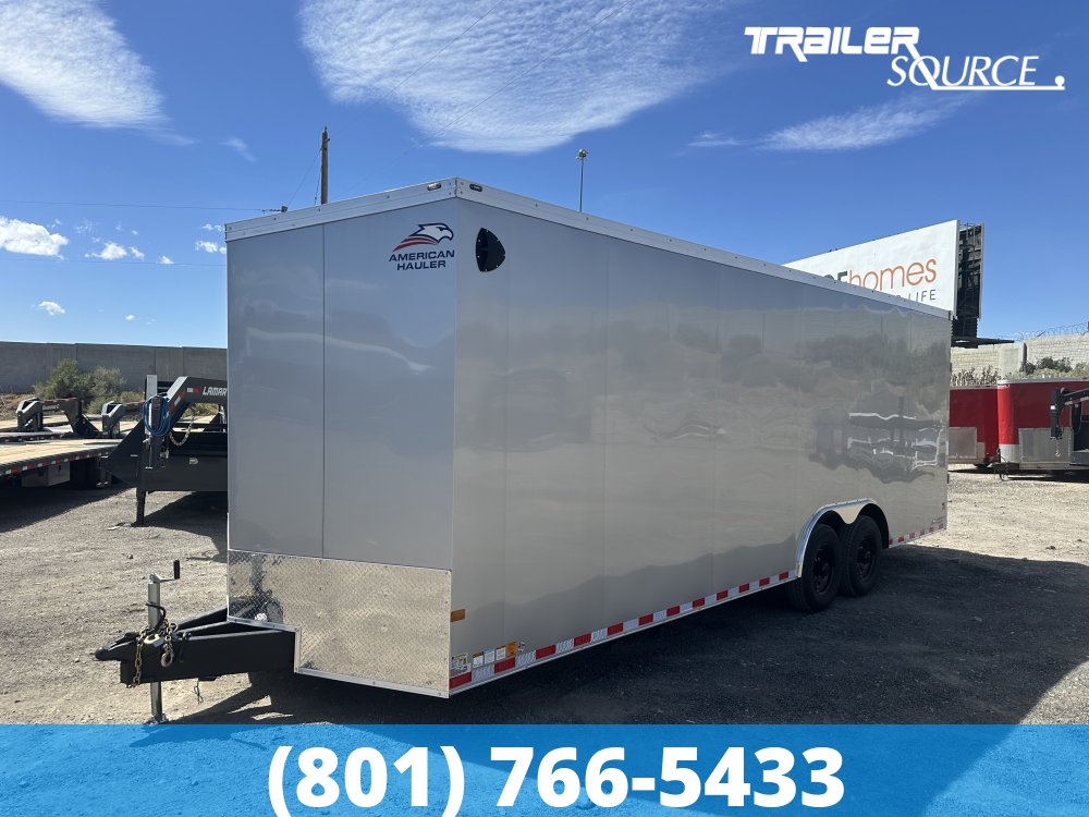 8.5x24 American Hauler Night Hawk 7'6" 12K Tandem Axle Enclosed Cargo
