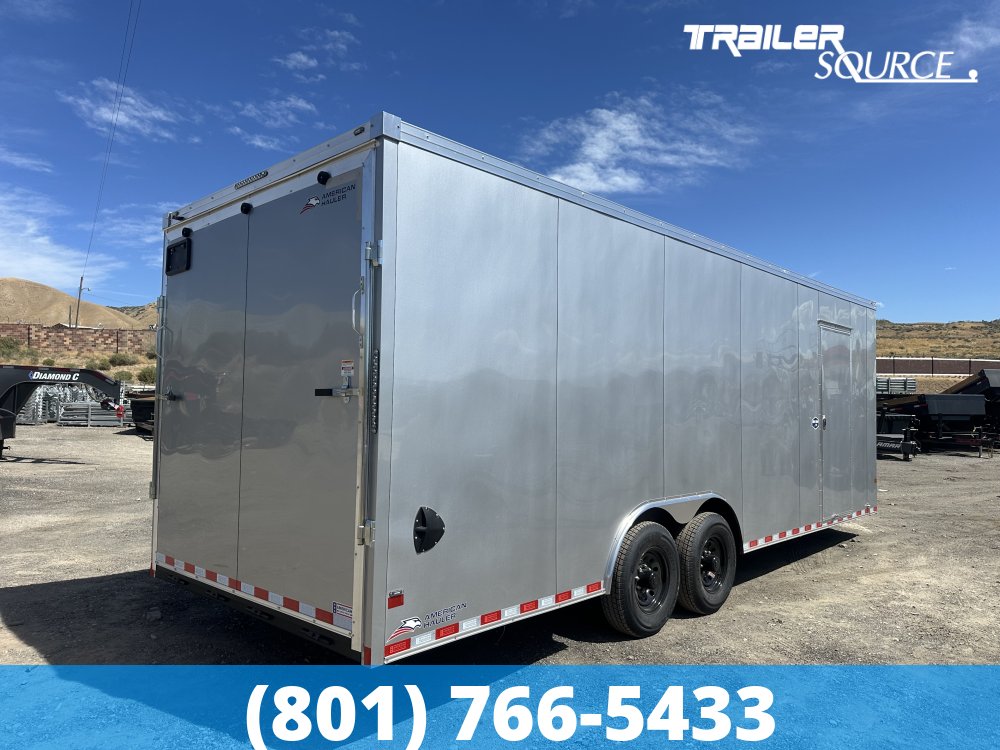 8.5x24 American Hauler Night Hawk 7'6" 12K Tandem Axle Enclosed Cargo