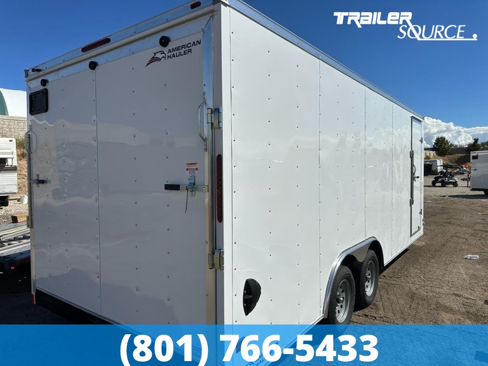 8.5x20 American Hauler Arrow 7'0" 7K Tandem Axle Enclosed Cargo