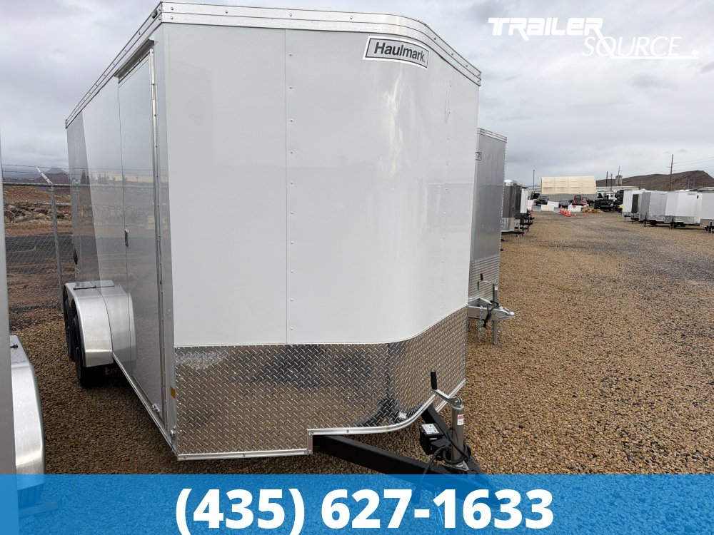 7x16 Haulmark Transport 7'0" Interior 7K Tandem Axle Enclosed Cargo
