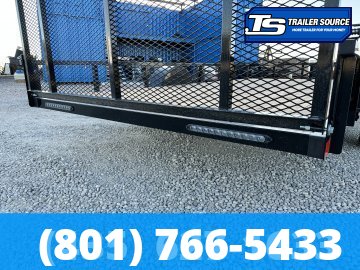 6x12 Built MAX Series ATV Trailer - 3.5K GVWR - Ramp Gate