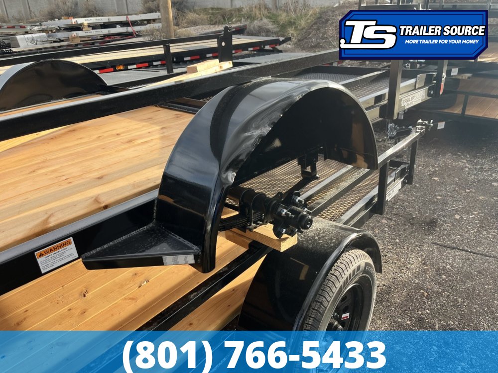 6x12 Built MAX Series ATV Trailer - 3.5K GVWR - Ramp Gate