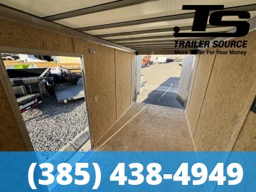7x14 Look ST DLX Enclosed Cargo Trailer - 7'0" Interior - 7K GVWR - .080 PolyCor, Alloy Wheels, Barn Doors, Translucent Roof