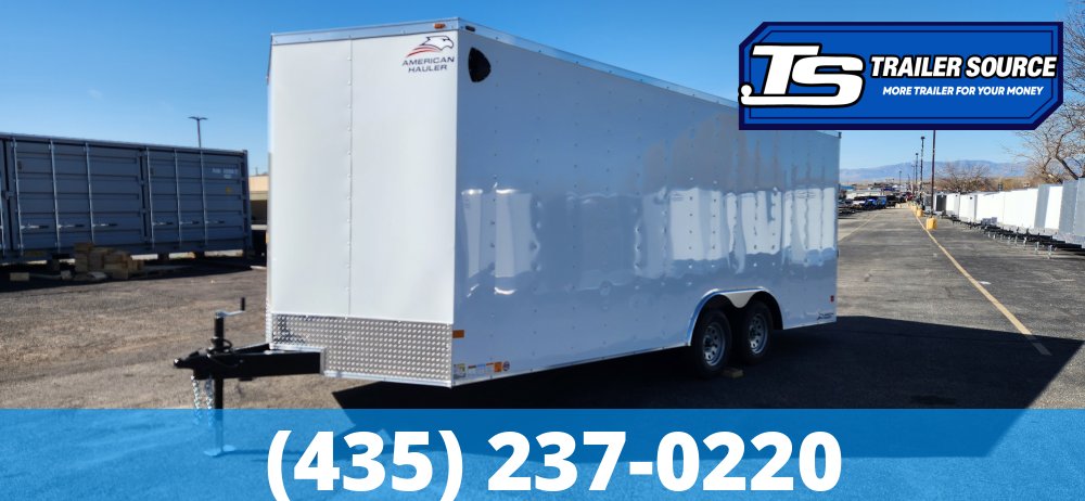 8.5x20 American Hauler Arrow Enclosed Cargo Trailer - 7'0" Interior - 7K GVWR -