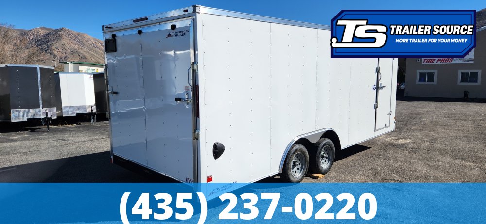 8.5x20 American Hauler Arrow Enclosed Cargo Trailer - 7'0" Interior - 7K GVWR -