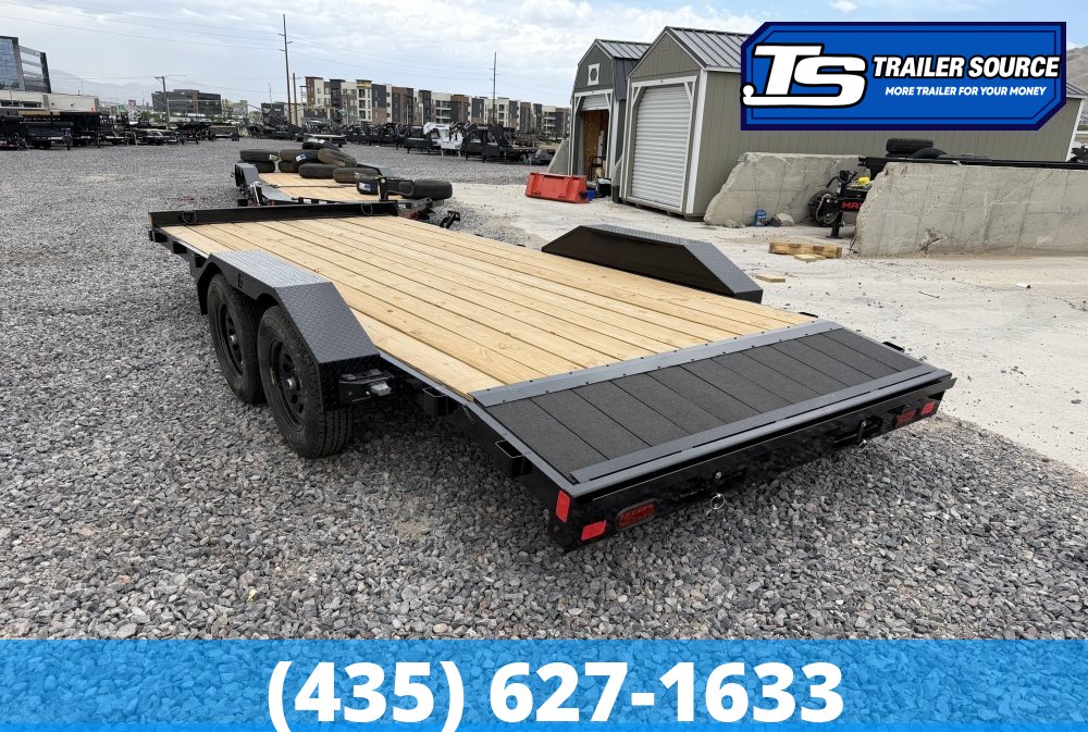 7x18 Liberty LC Flatbed Car Hauler