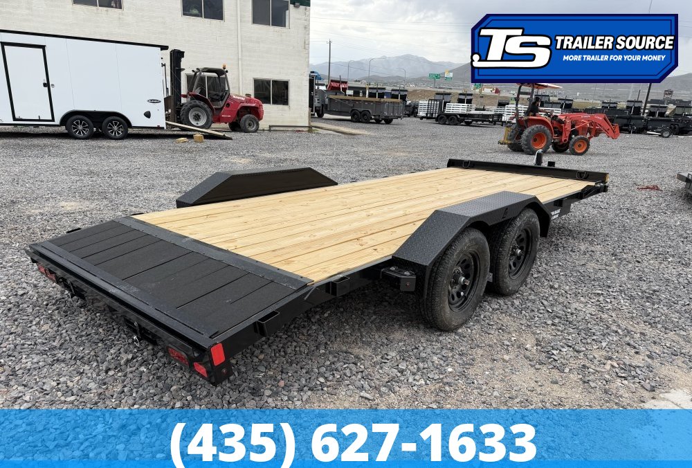 7x18 Liberty LC Flatbed Car Hauler