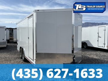 8.5x18 Haulmark Grizzly HD Enclosed Cargo Trailer - 7'0" Interior - 12K GVWR - 12" Cross Member Upgrade, Double 3/4 Floor