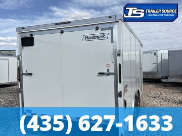 8.5x18 Haulmark Grizzly HD Enclosed Cargo Trailer - 7'0" Interior - 12K GVWR - 12" Cross Member Upgrade, Double 3/4 Floor