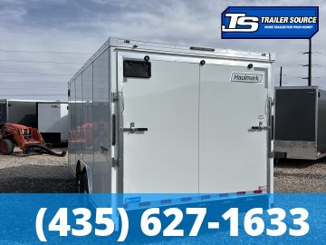 8.5x18 Haulmark Grizzly HD Enclosed Cargo Trailer - 7'0" Interior - 12K GVWR - 12" Cross Member Upgrade, Double 3/4 Floor