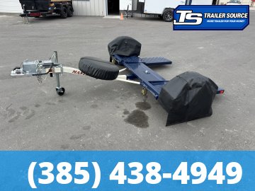 8x Master Tow Car Dolly Tow Dolly Trailer - 3.5K GVWR - Spare Mount, Spare Tire