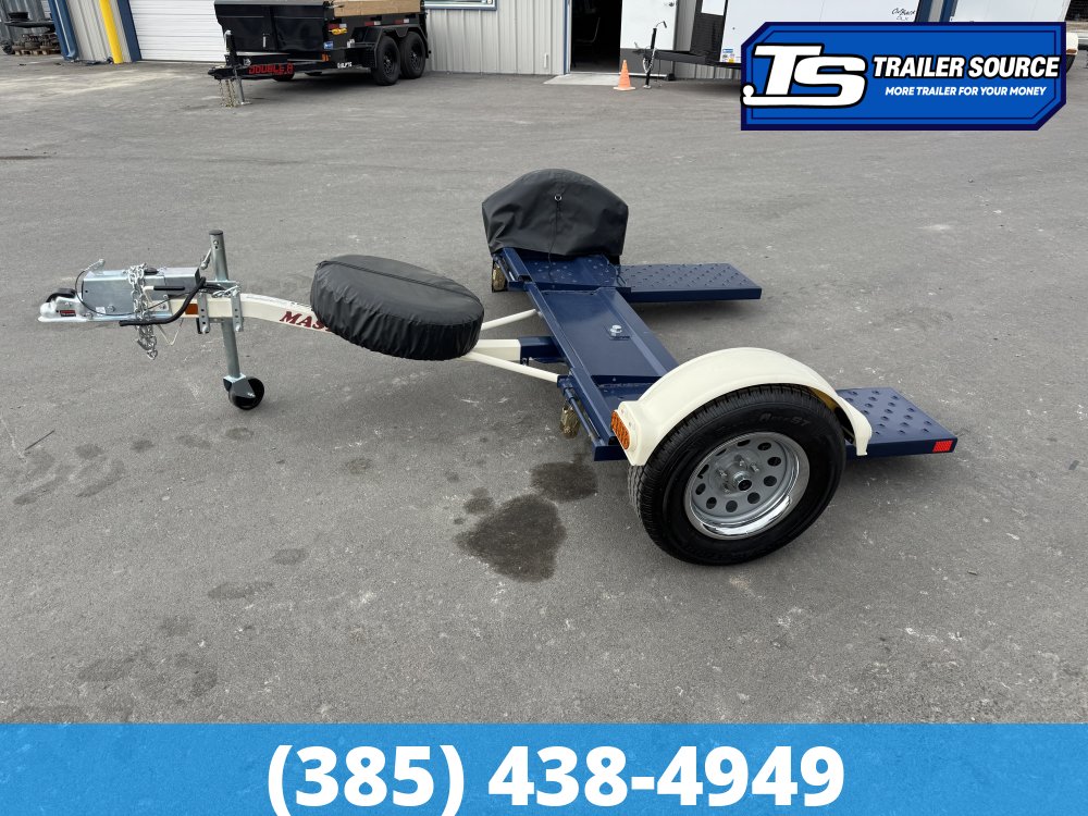 8x Master Tow Car Dolly Tow Dolly Trailer - 3.5K GVWR - Spare Mount, Spare Tire