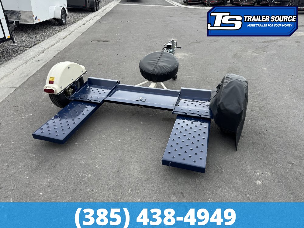 8x Master Tow Car Dolly Tow Dolly Trailer - 3.5K GVWR - Spare Mount, Spare Tire