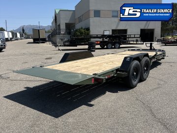 7x22 Liberty LT Tilt Trailer - 15.4K GVWR - Detach and Defend Coupler