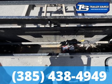 7x16 Iron Bull DBG Dump Trailer - 14K GVWR - 14 Ply Tires, Slide Out Ramps, Spare Mount, Spare Tire, Spreader Gate