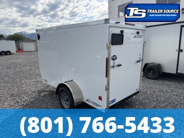 5x10 American Hauler Arrow Enclosed Cargo Trailer - 5'6" Interior - 3.5K GVWR - Ramp Door