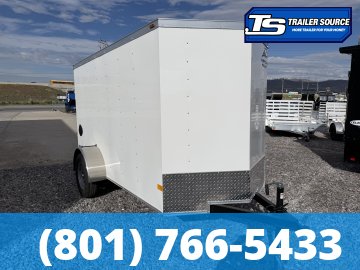 5x10 American Hauler Arrow Enclosed Cargo Trailer - 5'6" Interior - 3.5K GVWR - Ramp Door
