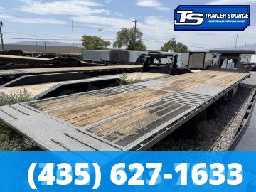 8.5x40 Diamond C FMAX 216 HDT Hydraulic Dovetail Equipment Trailer - 40K GVWR -