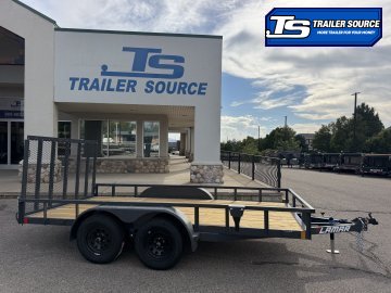 7x14 Lamar UC Tandem Axle Utility Trailer - 7K GVWR -